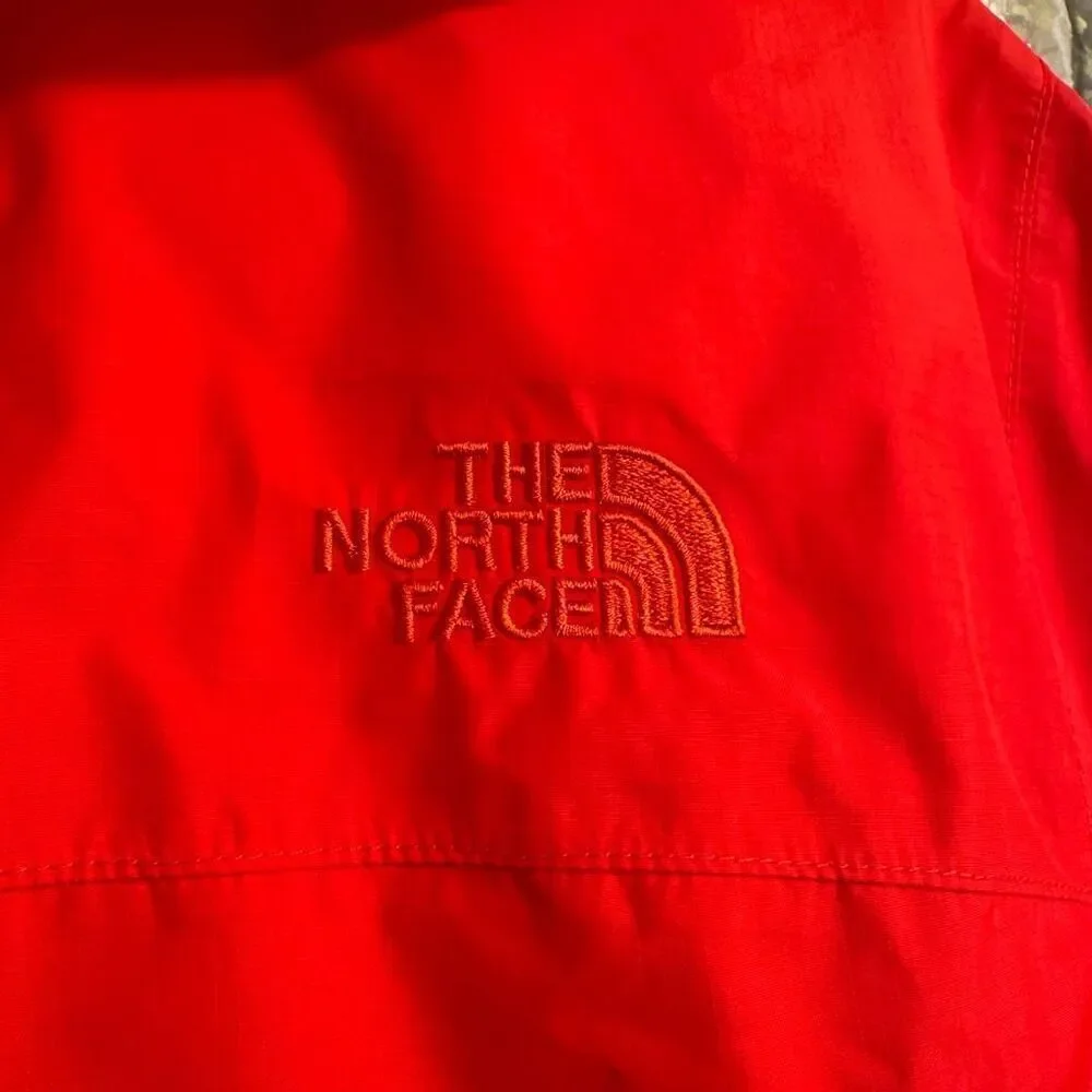 The North Face Resolve 2 Dryvent Red Orange Men's Rain Wind Proof‎ Jacket Small